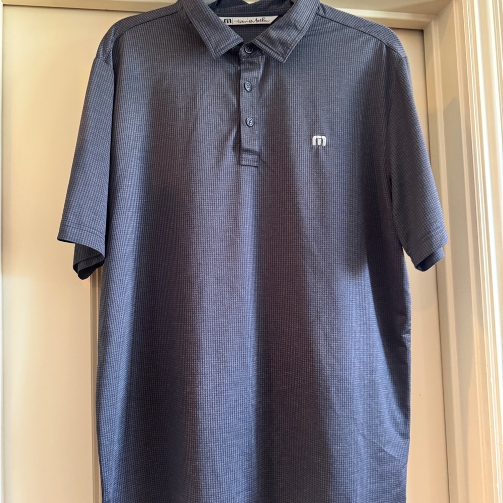 Men's Blue Polo Shirt Travis Matthews